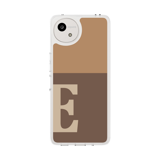 Slim Protection Case［ Original - initial two tone - E brown ］