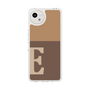 Slim Protection Case［ Original - initial two tone - E brown ］