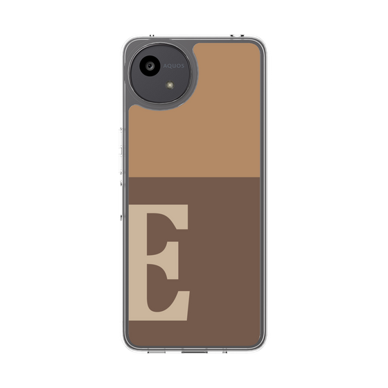 Slim Protection Case［ Original - initial two tone - E brown ］