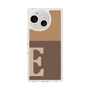 Slim Protection Case［ Original - initial two tone - E brown ］