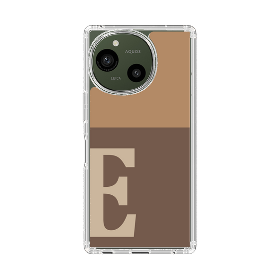 Slim Protection Case［ Original - initial two tone - E brown ］