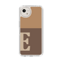 Slim Protection Case［ Original - initial two tone - E brown ］