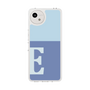 Slim Protection Case［ Original - initial two tone - E blue ］