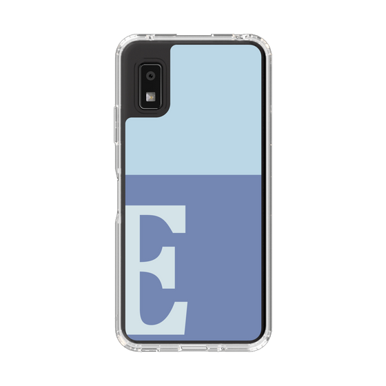 Slim Protection Case［ Original - initial two tone - E blue ］