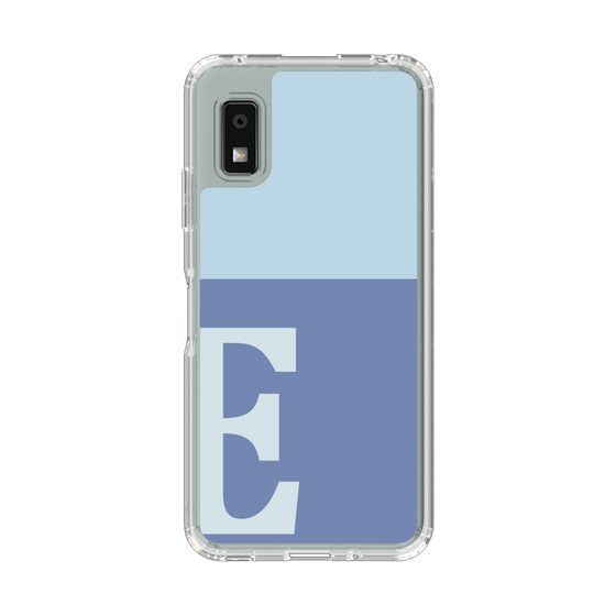 Slim Protection Case［ Original - initial two tone - E blue ］