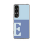 Slim Protection Case［ Original - initial two tone - E blue ］