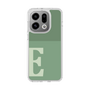Slim Protection Case［ Original - initial two tone - E green ］