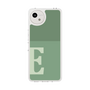 Slim Protection Case［ Original - initial two tone - E green ］