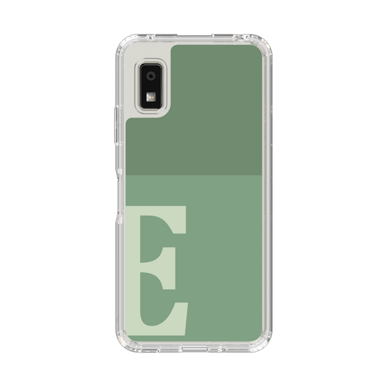 Slim Protection Case［ Original - initial two tone - E green ］