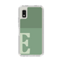 Slim Protection Case［ Original - initial two tone - E green ］
