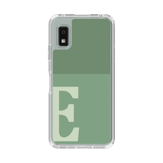 Slim Protection Case［ Original - initial two tone - E green ］
