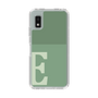 Slim Protection Case［ Original - initial two tone - E green ］
