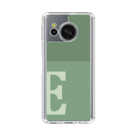 Slim Protection Case［ Original - initial two tone - E green ］