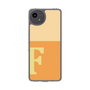 Slim Protection Case［ Original - initial two tone - F orange ］