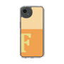 Slim Protection Case［ Original - initial two tone - F orange ］