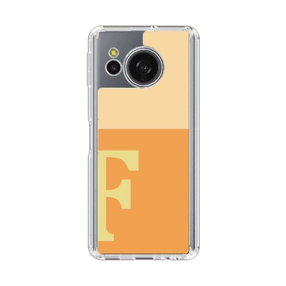 Slim Protection Case［ Original - initial two tone - F orange ］