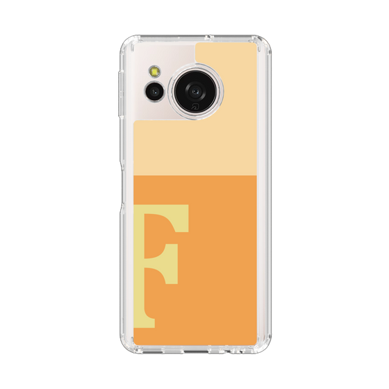 Slim Protection Case［ Original - initial two tone - F orange ］