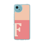 Slim Protection Case［ Original - initial two tone - F pink ］