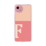 Slim Protection Case［ Original - initial two tone - F pink ］