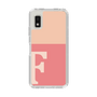 Slim Protection Case［ Original - initial two tone - F pink ］