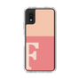 Slim Protection Case［ Original - initial two tone - F pink ］