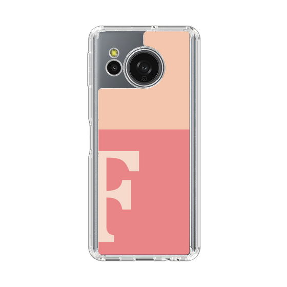 Slim Protection Case［ Original - initial two tone - F pink ］