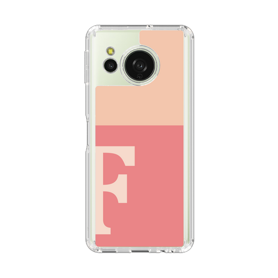 Slim Protection Case［ Original - initial two tone - F pink ］