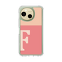 Slim Protection Case［ Original - initial two tone - F pink ］