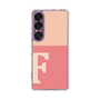 Slim Protection Case［ Original - initial two tone - F pink ］