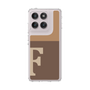 Slim Protection Case［ Original - initial two tone - F brown ］