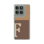 Slim Protection Case［ Original - initial two tone - F brown ］