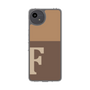 Slim Protection Case［ Original - initial two tone - F brown ］