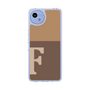 Slim Protection Case［ Original - initial two tone - F brown ］