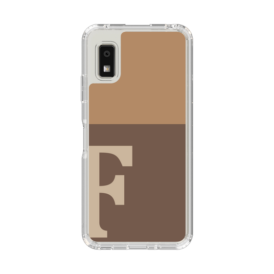 Slim Protection Case［ Original - initial two tone - F brown ］