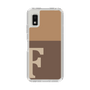 Slim Protection Case［ Original - initial two tone - F brown ］