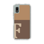 Slim Protection Case［ Original - initial two tone - F brown ］