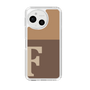Slim Protection Case［ Original - initial two tone - F brown ］