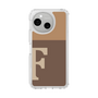 Slim Protection Case［ Original - initial two tone - F brown ］
