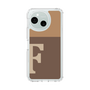 Slim Protection Case［ Original - initial two tone - F brown ］