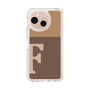 Slim Protection Case［ Original - initial two tone - F brown ］