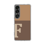 Slim Protection Case［ Original - initial two tone - F brown ］