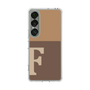Slim Protection Case［ Original - initial two tone - F brown ］
