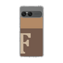 Slim Protection Case［ Original - initial two tone - F brown ］
