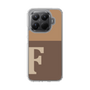 Slim Protection Case［ Original - initial two tone - F brown ］