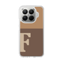 Slim Protection Case［ Original - initial two tone - F brown ］