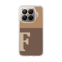 Slim Protection Case［ Original - initial two tone - F brown ］
