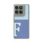 Slim Protection Case［ Original - initial two tone - F blue ］