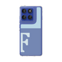 Slim Protection Case［ Original - initial two tone - F blue ］