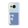 Slim Protection Case［ Original - initial two tone - F blue ］