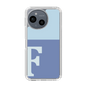 Slim Protection Case［ Original - initial two tone - F blue ］